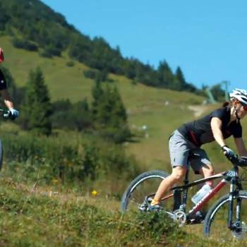 Mountainbike und Radfahren