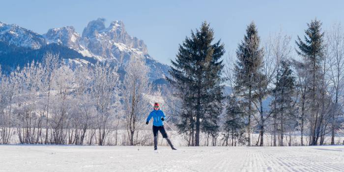 Langlaufen im Winterurlaub